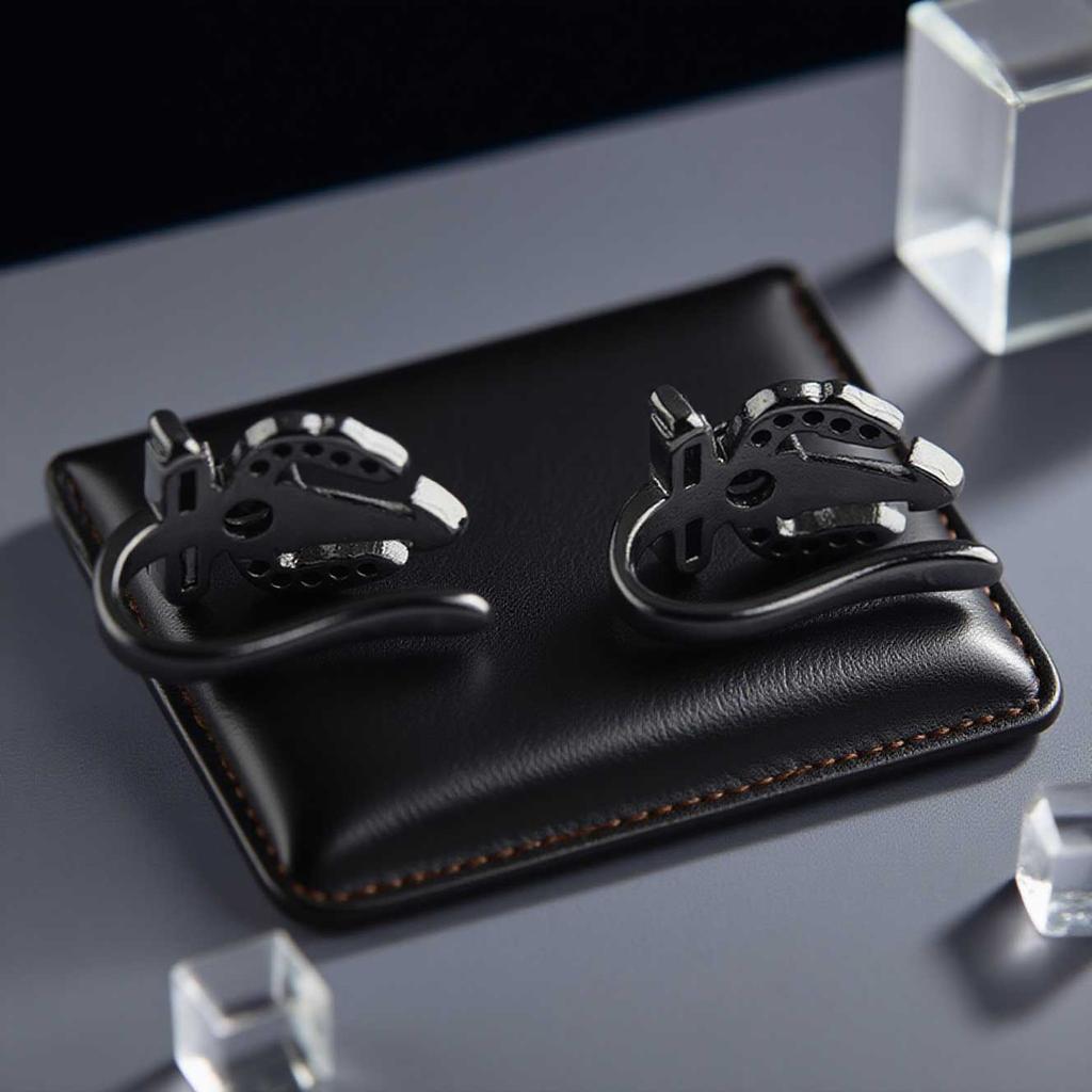 1PCS Fashionable And Exquisite Zircon Trident Earring Clip Neutral And Cool Without Ear Holes Daily Party Jewelry Gift