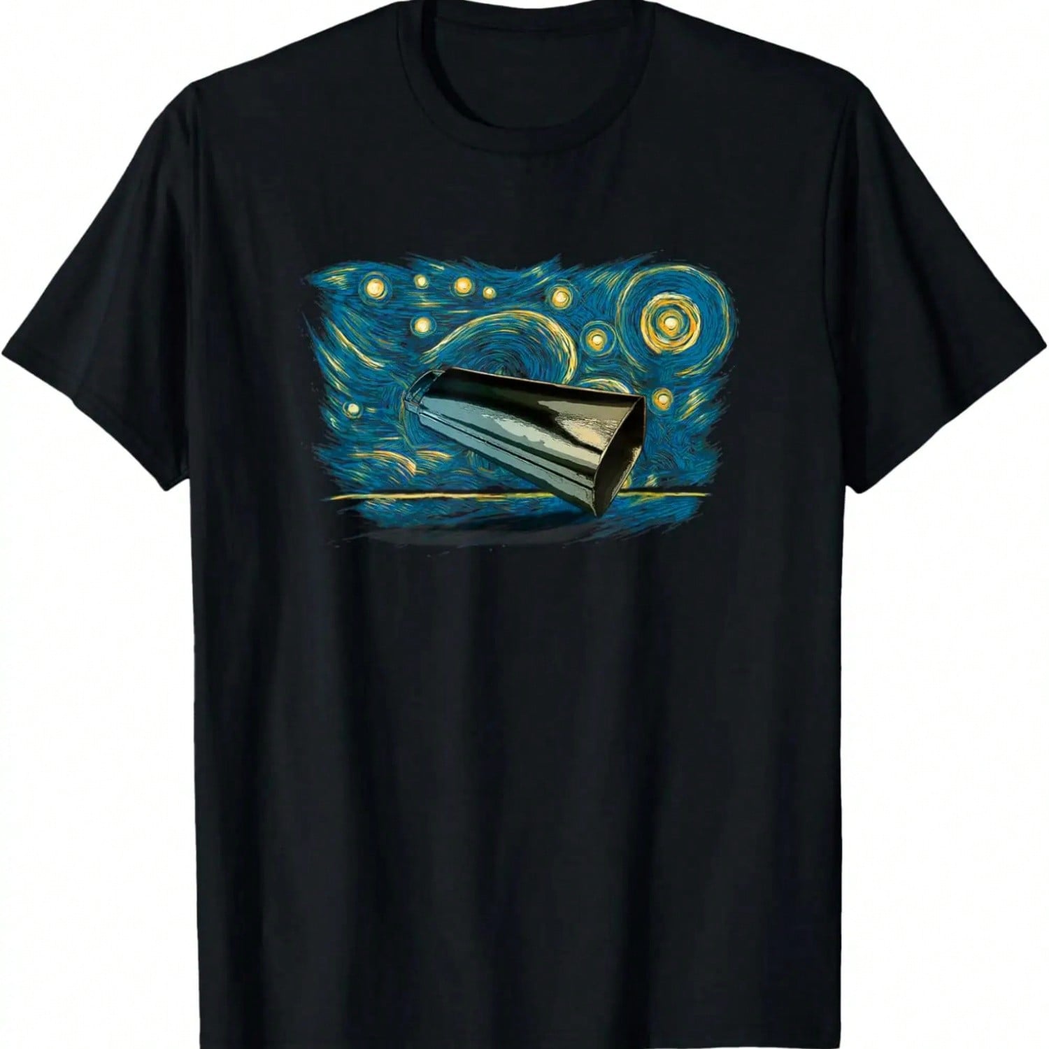 Minimalist Design With Lightning Bolt Grunge T-Shirt S разноцветный