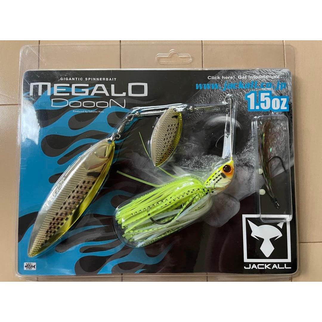Used JACKALL MEGALO DOOON 1.5oz Spinnerbait