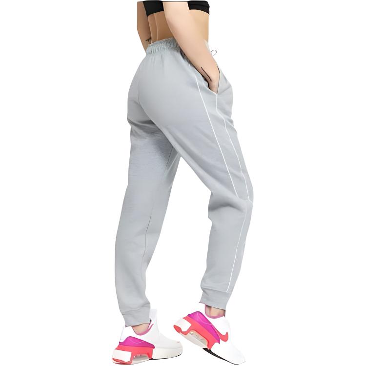Nike Pantaloni Jogger da Donna con Coulisse e Stampa Logo Grigio CZ8340-063