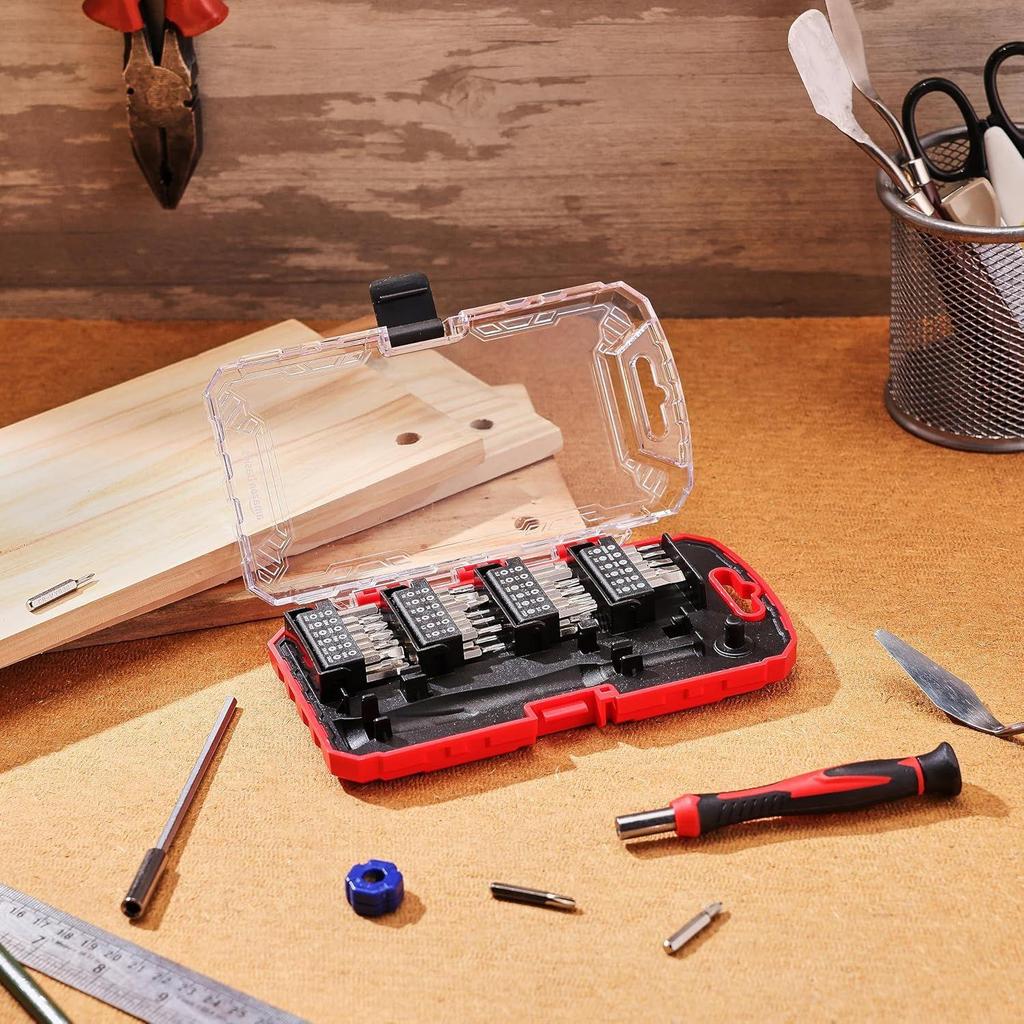 51-Piece Precision Screwdriver Bit Set, 17.1 X 9.7 X 2.8 Cm