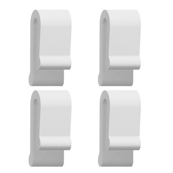 4/12Pcs Silicone Dutch Oven Lid Bumper Clips Easy To Use 3D Designed Silicone Bumper Clip for Enameled Cast Iron Cookware