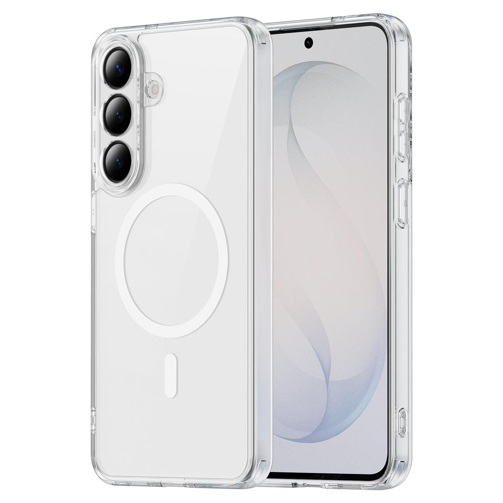 Samsung Galaxy S26 FE Phone Case,Transparent Magnetic Shockproof Slim Phone Case Cover for Samsung Galaxy S26 FE