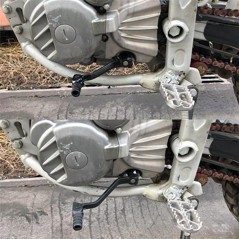 AA92-Shift Lever Shifter Folding Lever For KAYO T2 T4 T6 Honda XR230 CB CRF230 ATV Motorcycle Shift Lever Folding Lever Accessor