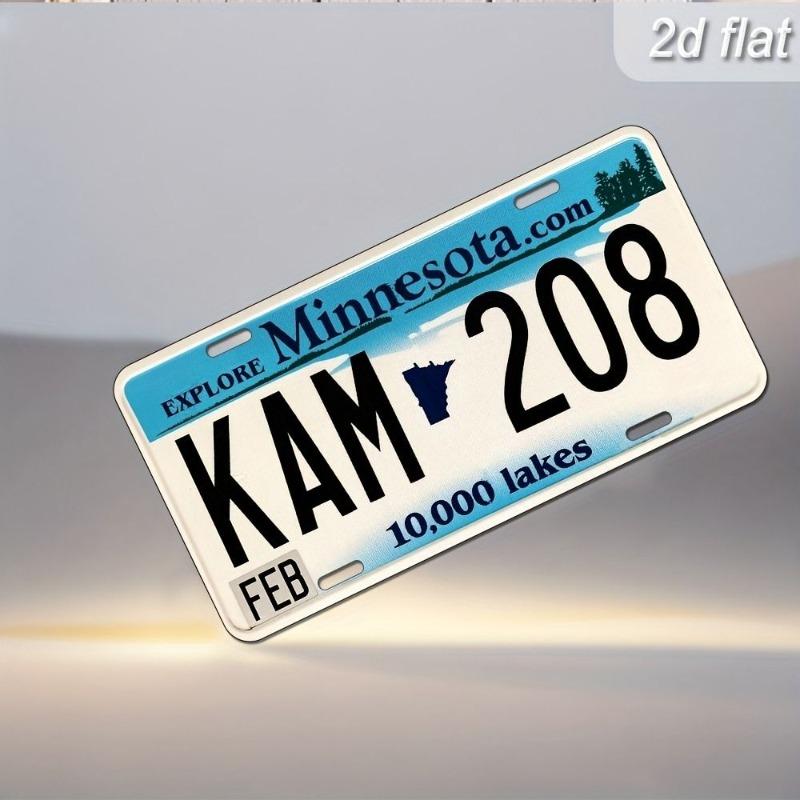 Arkansas USA Metal Wall Sign, Vintage State Decor 15x30cm