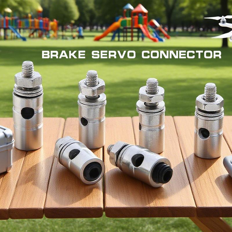10Pcs RC Airplane Boat Pushrod Linkage Stopper Servo Connectors Adjustable Diameter Helicopter 2.1mm/1.8mm/1.5mm/1.1mm RC Boat