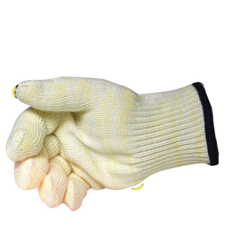 Double Layer Aramid Heat Resistant Gloves – 500°F Oven, 300°F Kitchen Protection