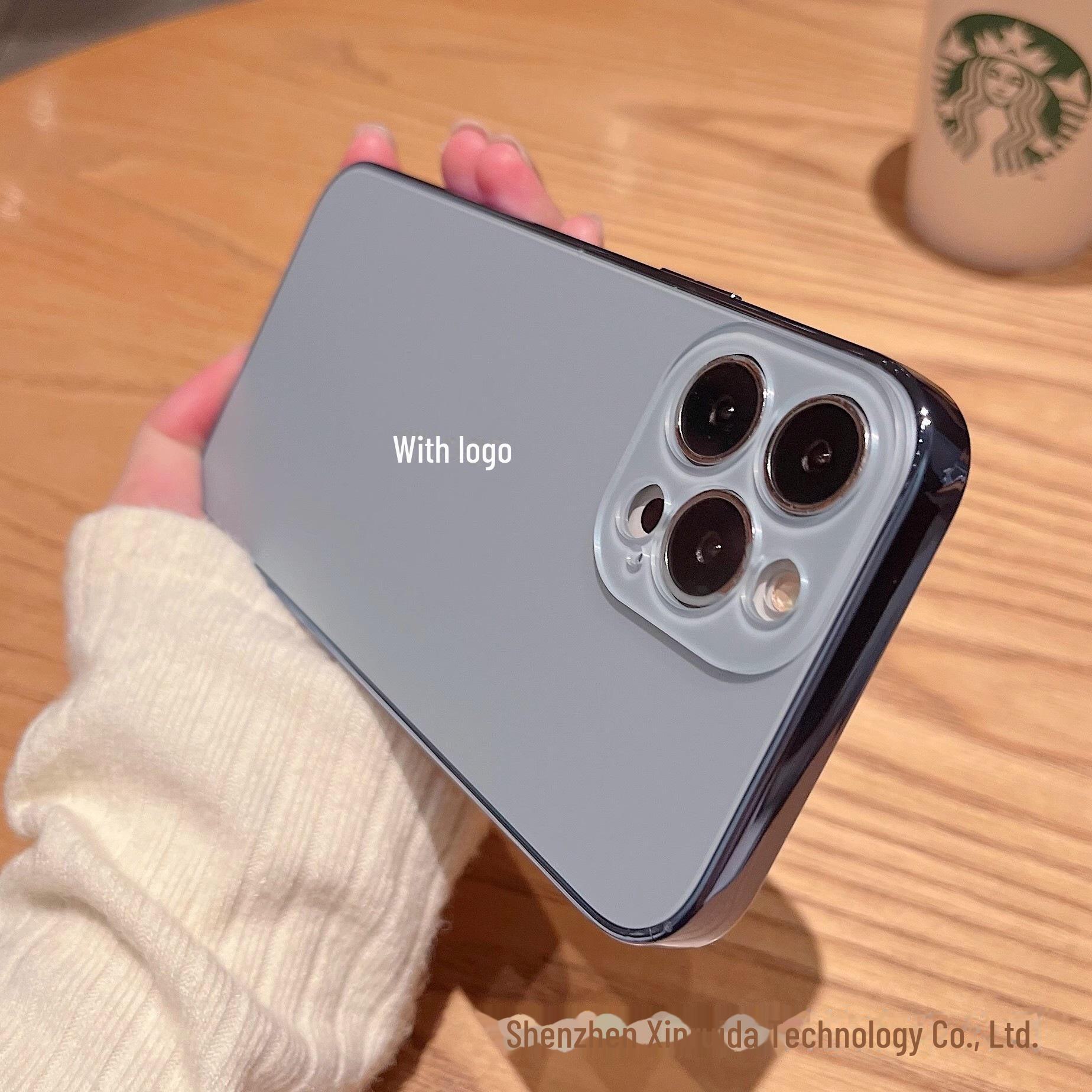 

Чехол для iPhone 16 Pro Max AG с матовым гальваническим покрытием и защитой линз — оригинальный цвет, подходит для Apple 15 iPhone 16 Pro Max