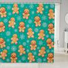 Pink Christmas Shower Curtain,Christmas Nutcracker Bathroom Shower Curtain Sets,Dreamy Castle Princess Fabric Shower Curtain