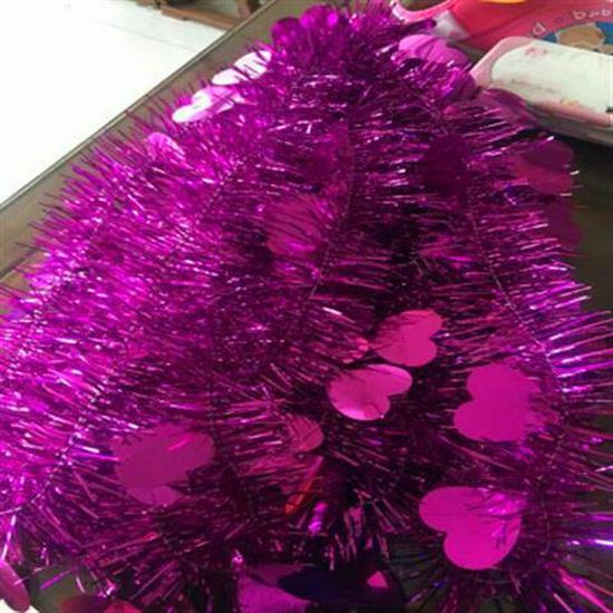 Festive Tinsel Garland for Weddings, Parties & Events: Ideal for Birthdays, Christmas, & Special Occasions