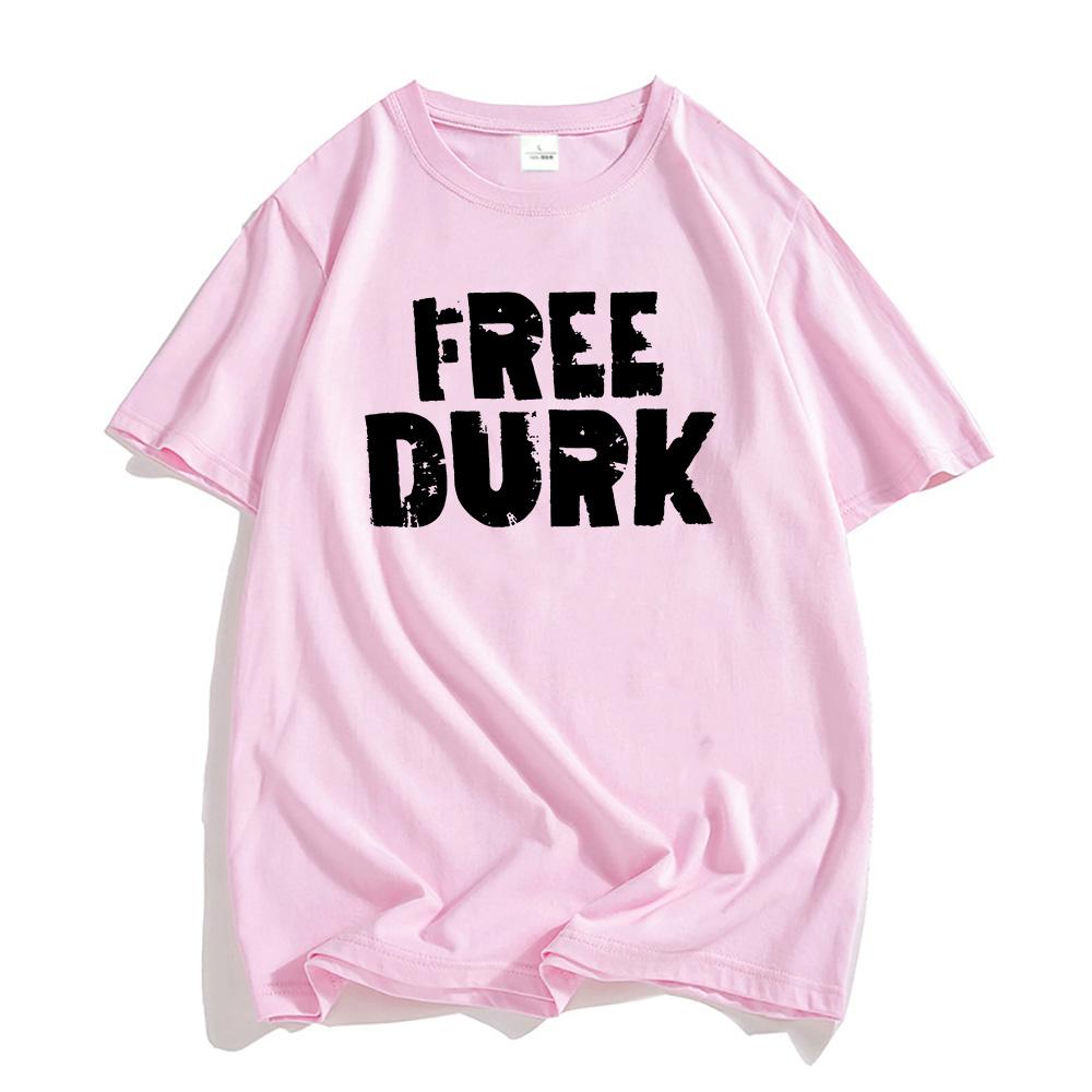 Free Durk Letter Print T-shirt Lil Durk Deep Thoughts Tshirts Short Sleeve Men Casual T-shirt Summer Cotton High Quality T Shirt