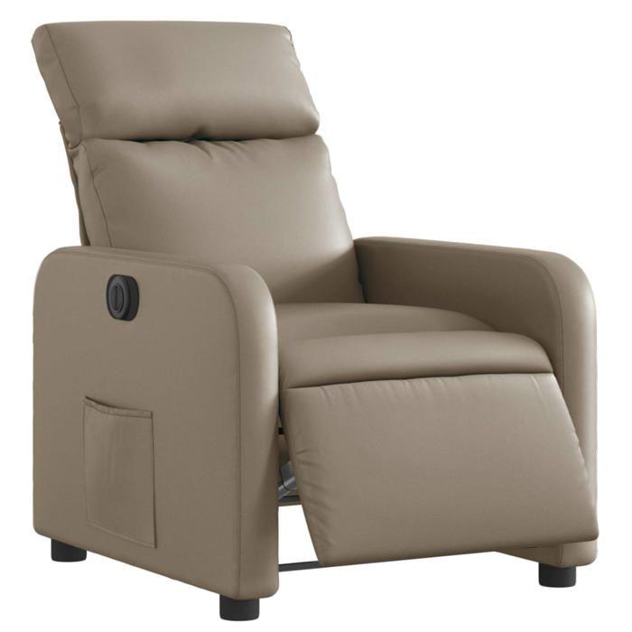VidaXL Electric Recliner, Relaxation Chair with Adjustable Backrest and Footrest, Living Room Seat 3206741