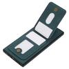 For Samsung Galaxy S24 Ultra Case Card Holder Kickstand Leather+TPU Phone Cover with Shoulder Strap