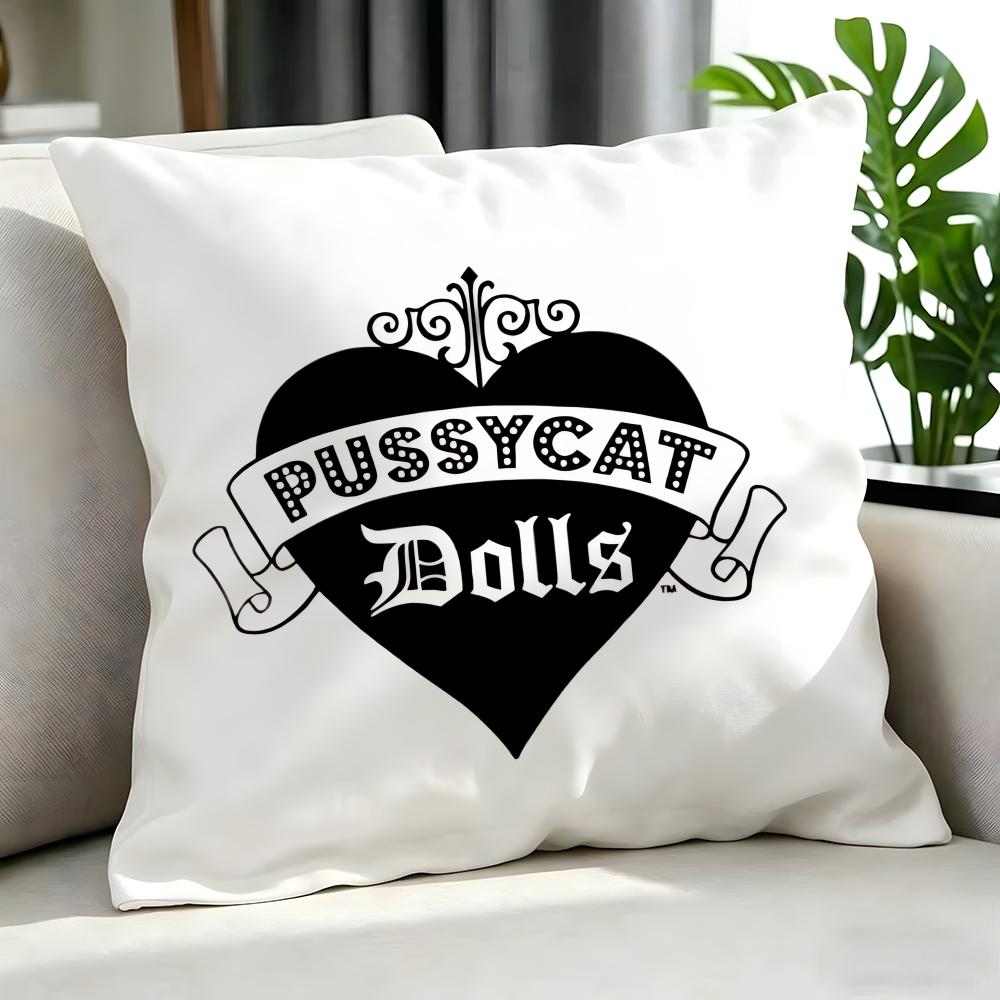Band - Pussycat Dolls Cushion Cover Cushion Cover Set 4Pcs 50X50 45X45 40X40 Pillowcase Decorative Sofa Home Decor