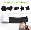 10CMx1M Self-Adhesive Double Side Hook and Loop Tape With Back Versatile Cable Tie for Various Applications