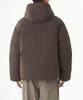 Musinsa Standard Minimal Hooded Down Short Padded Jacket [Baroque Brown]