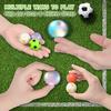 Mini Fidget Spinners Soccer Balls for Kids Soccer Party Favor Rotatable Finger Stress Balls Toy Classroom Prizes Return Gifts