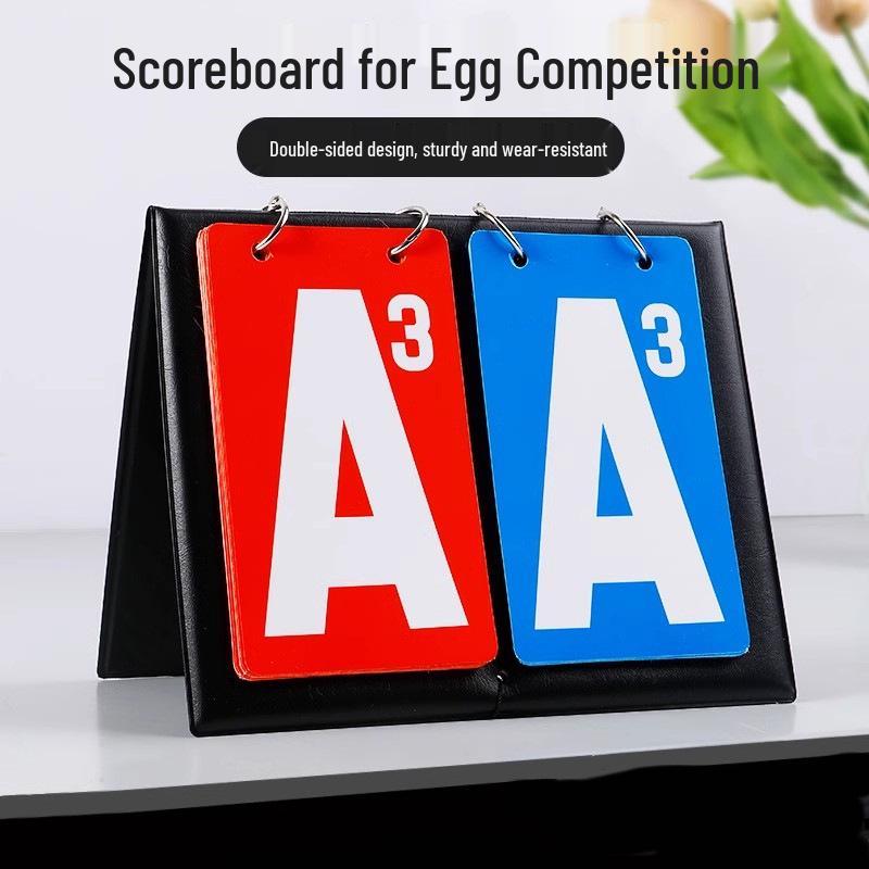 Guandan Scorekeeper Two-Color Flip Scoreboard