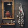Barber's cape for a large haircut salon