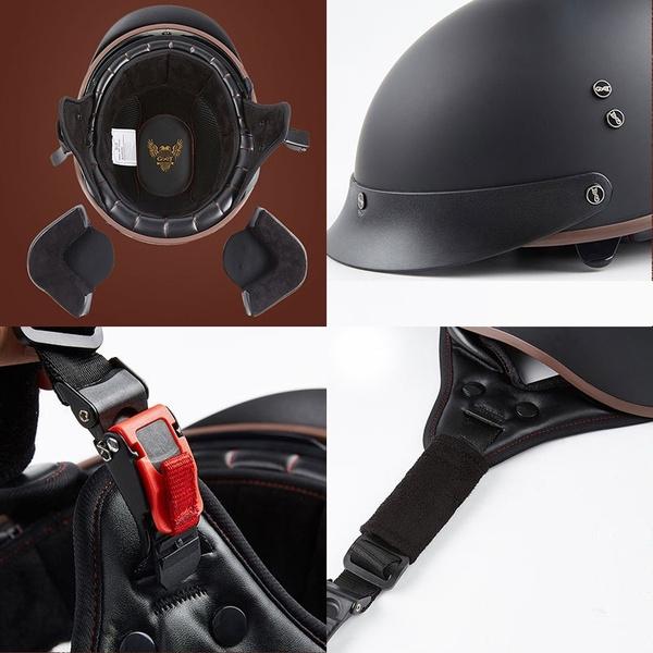 Erkek Motosiklet Yarim Kask Dot Retro Yarim Kask Ic Guneslik Kask Jet Retro Motosiklet Kask Entegre Hizli Cikis Tokasi Uygun Fiyatli Satin Alin Fiyat Ucretsiz Teslimat Fotograflarla Gercek Yorumlar Joom