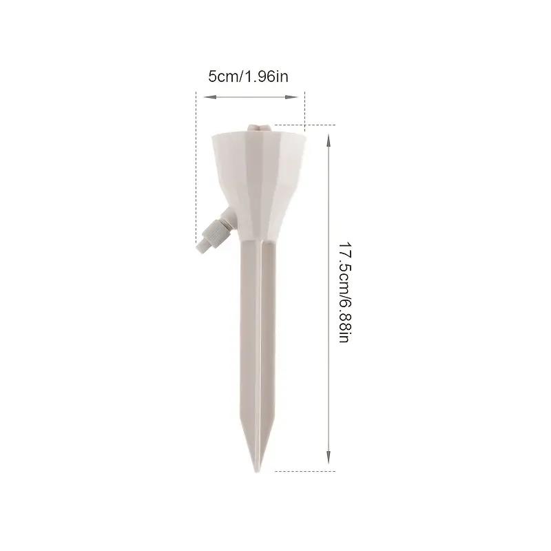 Automatic flower watering device for home potted plants, adjustable drip speed when going out, automatic irrigation dripper