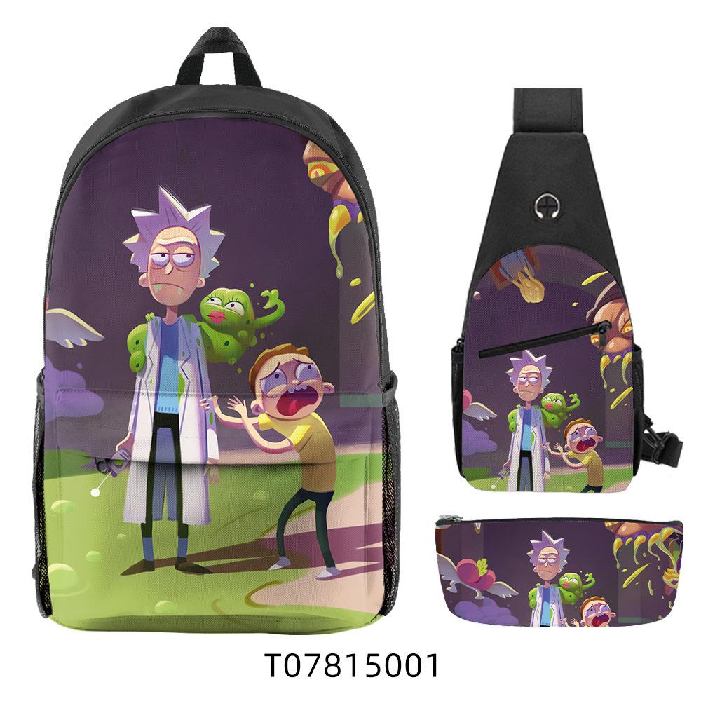 Popular Backwoods Cigar 3D Backpack Campus Student Backpack Travel Bag