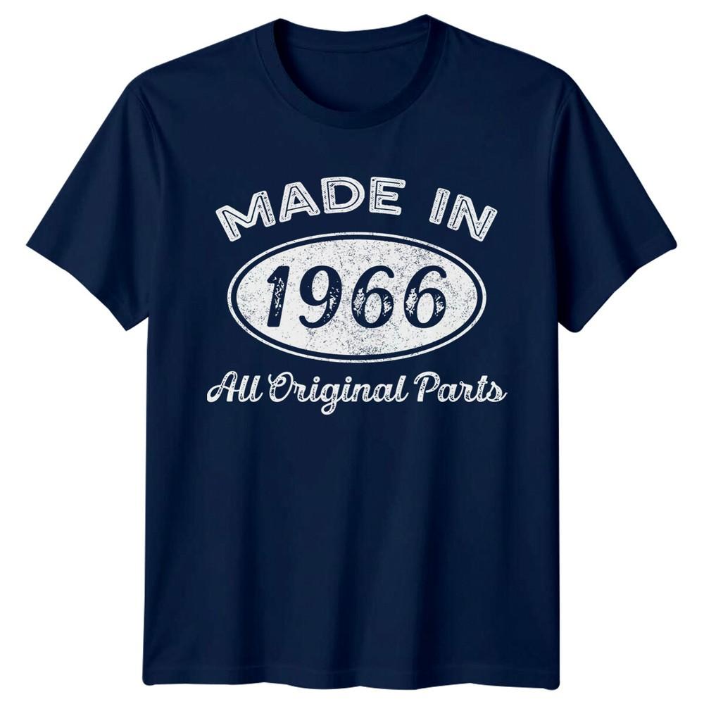 Made In 1966 Unisexs T Shirt 60th Birthday Gift Vintage sixty Year Old b