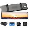 JADO Mirror-Type Dash Cam, Separate [Latest Zoom Function, Highly Durable Type-C Rearview Camera, 2.5K Resolution, Improved for EU Standards]. Popular