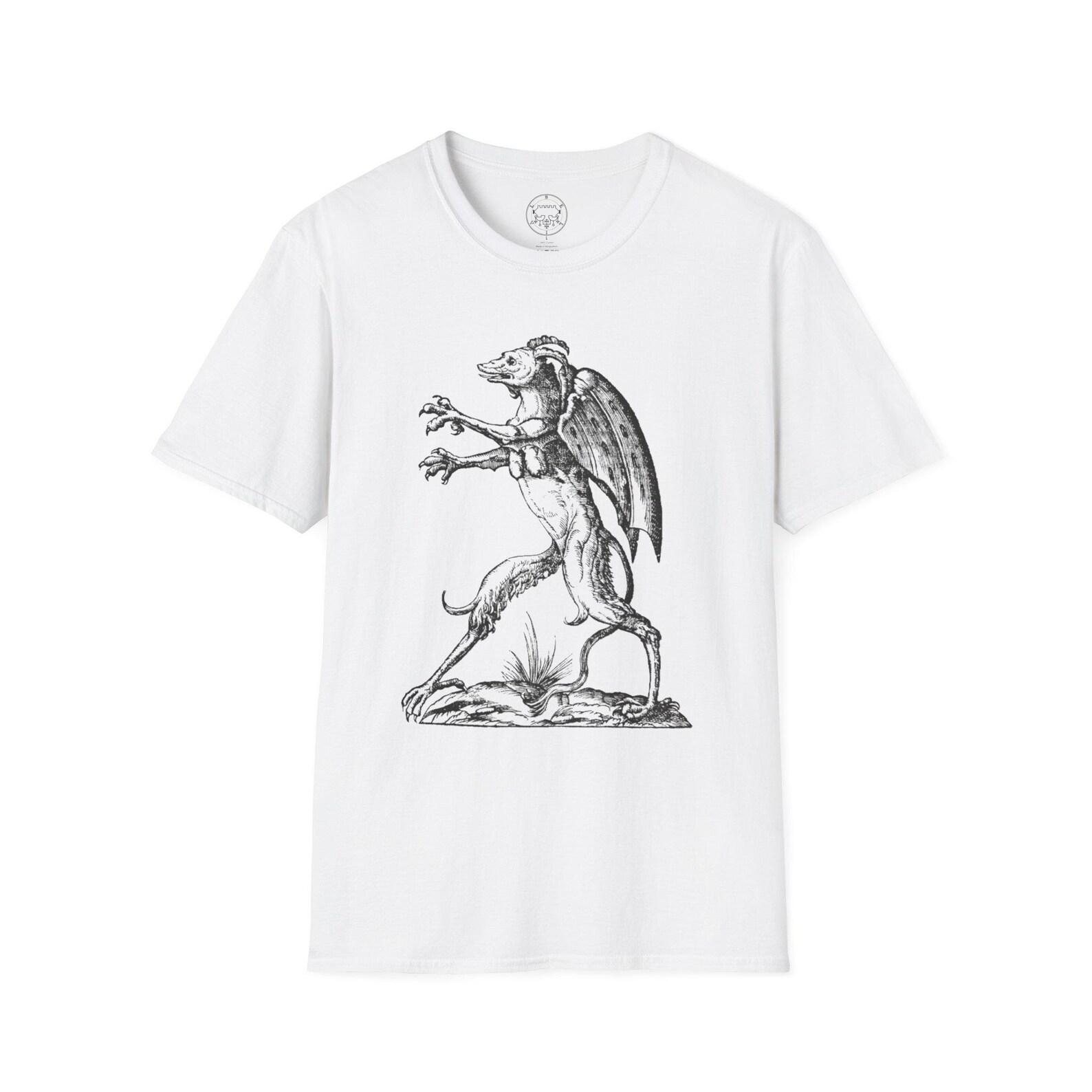 Belial Demon Shirt | Ars Goetia Tee | King of Hell Occult Graphic Shirt | Demonology Apparel | Gothic Horror Clothing | Esoteric Gift M