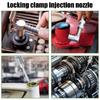 Industrial Grease Needle Nozzle Couplers Set for Hard Reach Areas Efficient Lubrication Mechanical Fittings Repair Shops