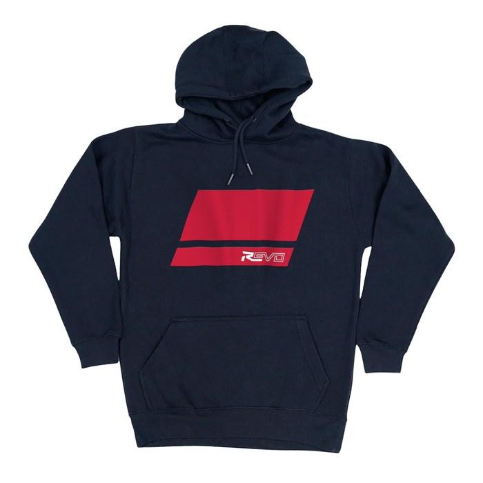 Abu Garcia Men s Standard Revo Flag Pullover Hoodie, Black