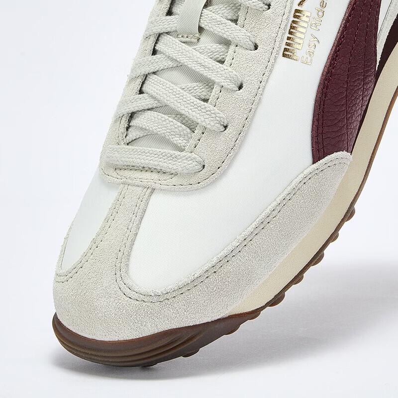 PUMA Easy Rider Retro Unisex Sneakers Warm White-Wine Red
