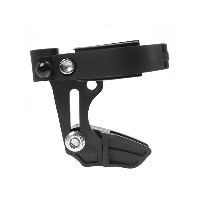 Single Chainring Mountain Bike Chain Guide: Anti-Drop Chain Stabilizer for 8-12 Speed, Front Derailleur Type, Positive/Negative Tooth.