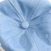 Süßer Baby Cartoon Denim Baseballkappe Kurzer Schirmmütze für Kleinkind Junge Mädchen Sommer Sonnenschutz Kinder Schirmmützen