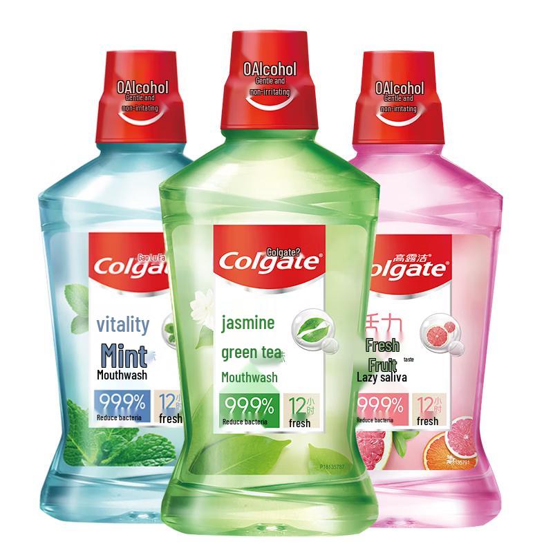 Colgate Multi-Flavor Mouthwash 500ml 3-Pack