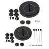 1.2W Solar Fountain Pump Solar Bird Bath Fountains Solar Powered Water Fountain for Bird Bath Ponds Garden Fish Tank and Outdoor