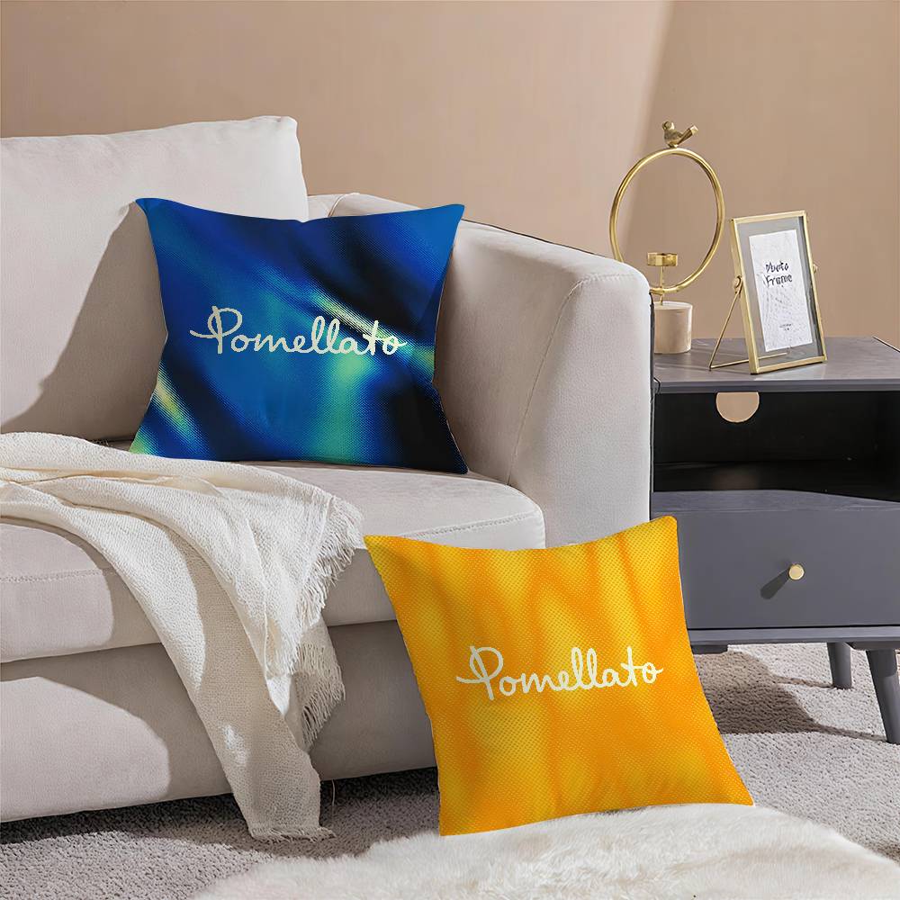 Unique Luxury Design Pomellato Pillow Case Comfort Sofa Bed Silky Elegant Invisible Zipper Decorative Cushion Cover
