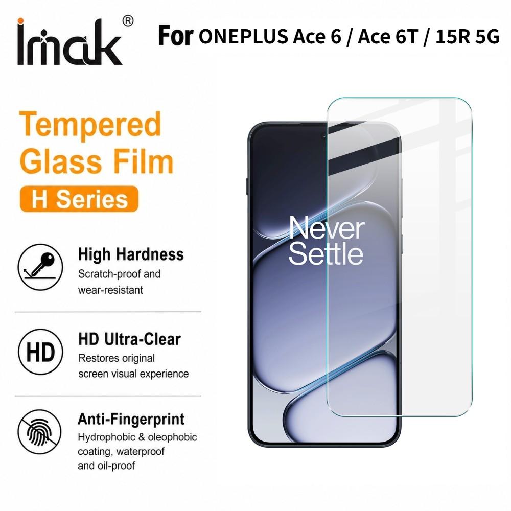 For OnePlus Ace 6 / Ace 6T / 15R 5G Tempered Glass IMAK H Screen Protector Film Support Fingerprint