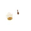 Rotating Cup Drying Rack Stand Mug Organizer with Degree Rotary Metal Holder for Cabinet Living Room