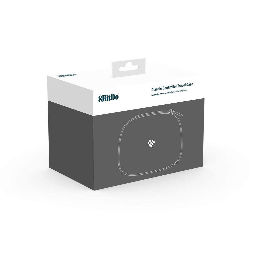 8bitDo Classic Controller Travel Case with Charging Dock for Ultimate Controllers
