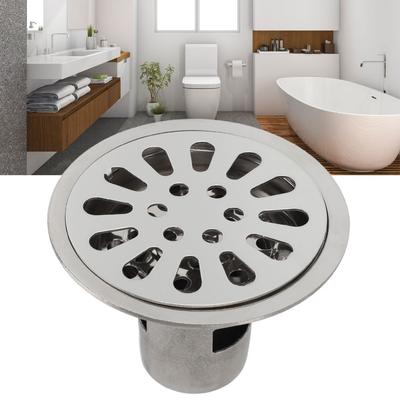 304 Stainless Steel Floor Drain Deep Water Seal Deep Water Sealing Drain Shower Drain  Bathroom