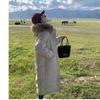 Fashionable and Comfortable Women's Plus Size Cotton Parka Jacket with Fur Hood