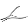 Hair Extension Tool Stainless Steel Hair Pliers with 2 Holes Remover Beads Opener Tool Weft Extension Hair Styling Hair Beauty Salon Accessories