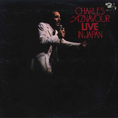LP Record CHARLES AZNAVOUR - Charles Aznavour In Japan GW1712 BARCLAY 1972 Japan Obi Pop Used