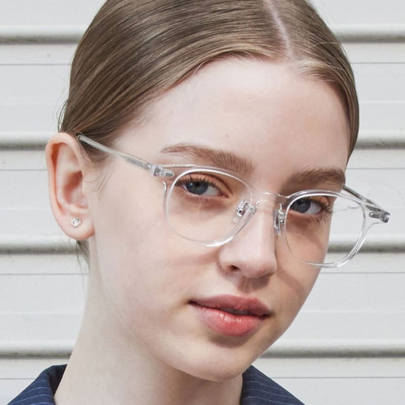 

DAYWALKER Zeiss Lens Unisex Blue Light Blocking Horn-Rimmed Glasses DANIEL C17 FREE