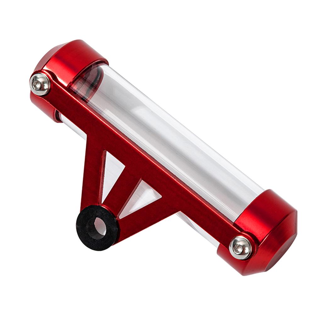 Motorcycle Tube Tax Disc Waterproof Aluminium Acrylic Motorbike Cylindrical Scooter Tube Tax Disc Holder Motorcycle Accessories