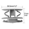 10x For Ford Kuga Escape Mondeo Fusion Cmax Transit Ecosport Side Skirt Sill Rocker Panel Moulding Trim Cover Clips Pin Retainer