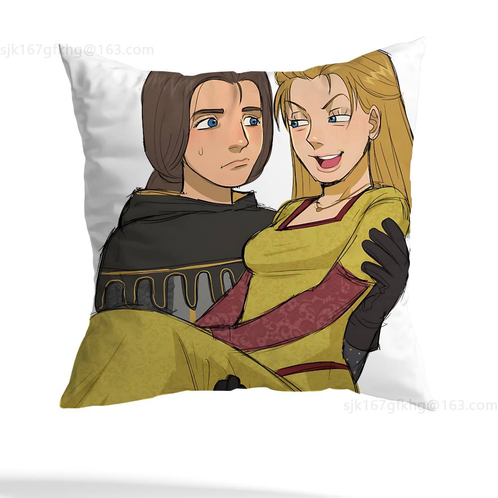 K-Kingdom Come Deliverance Pillow Cover Living Room Sofa Cushion Cover Bedroom Room Bed Pillow Cover Home Decoration