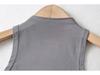 Women's Winter European & American Style Sleeveless Semi-High Neck Top