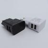 EU Plug 5V Dual USB Universal Mobile Phone Chargers Travel Power Charger Adapter Plug for For iPhone Samsung Xiaomi